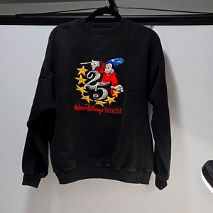 25 Aniversary Walt Disney World. Adult Large. Black.